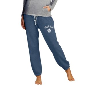 Women's Concepts Sport Navy Toronto Maple Leafs Mainstream Knit Jogger Pants