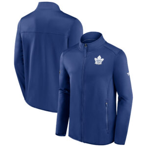 Men's Fanatics Branded Blue Toronto Maple Leafs Authentic Pro Rink Fleece Full-Zip Jacket