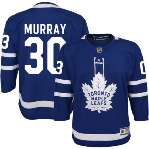 Matt Murray Youth Blue Toronto Maple Leafs Home Premier Custom Jersey