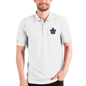 Men's Antigua White Toronto Maple Leafs Esteem Polo