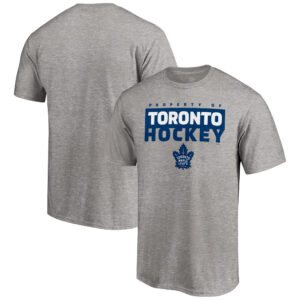 Men's Fanatics Branded Heathered Gray Toronto Maple Leafs Gain Ground T-Shirt